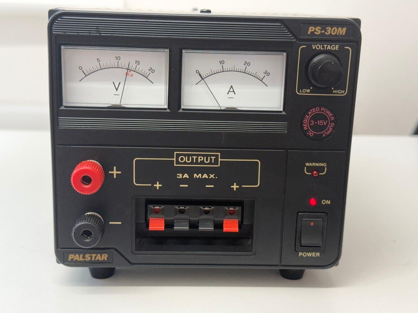 Second Hand Palstar PS‑30M 30A Power Supply