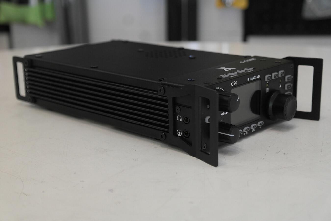 Xiegu G90 rear antenna power and accessory connections