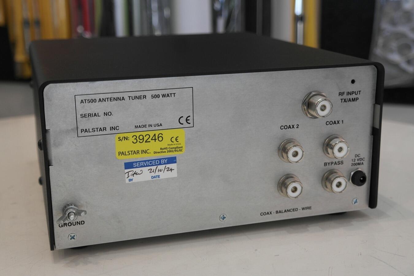 Palstar AT-500 600W PEP amateur radio antenna matching unit