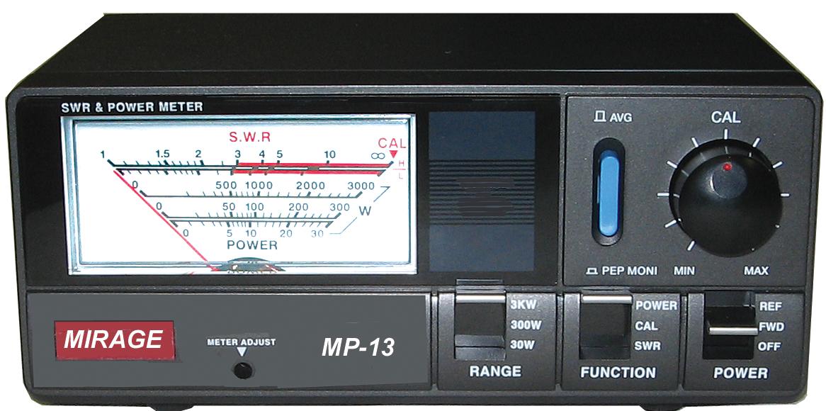 MP-13 VHF SWR/WATTMETER, 125-525 MHZ, 200W