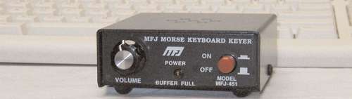 Mfj-451 cw keyboard keyer.