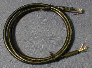 West mountain adaptor st,cbl stripped & tinned end mic cable, 3 ft