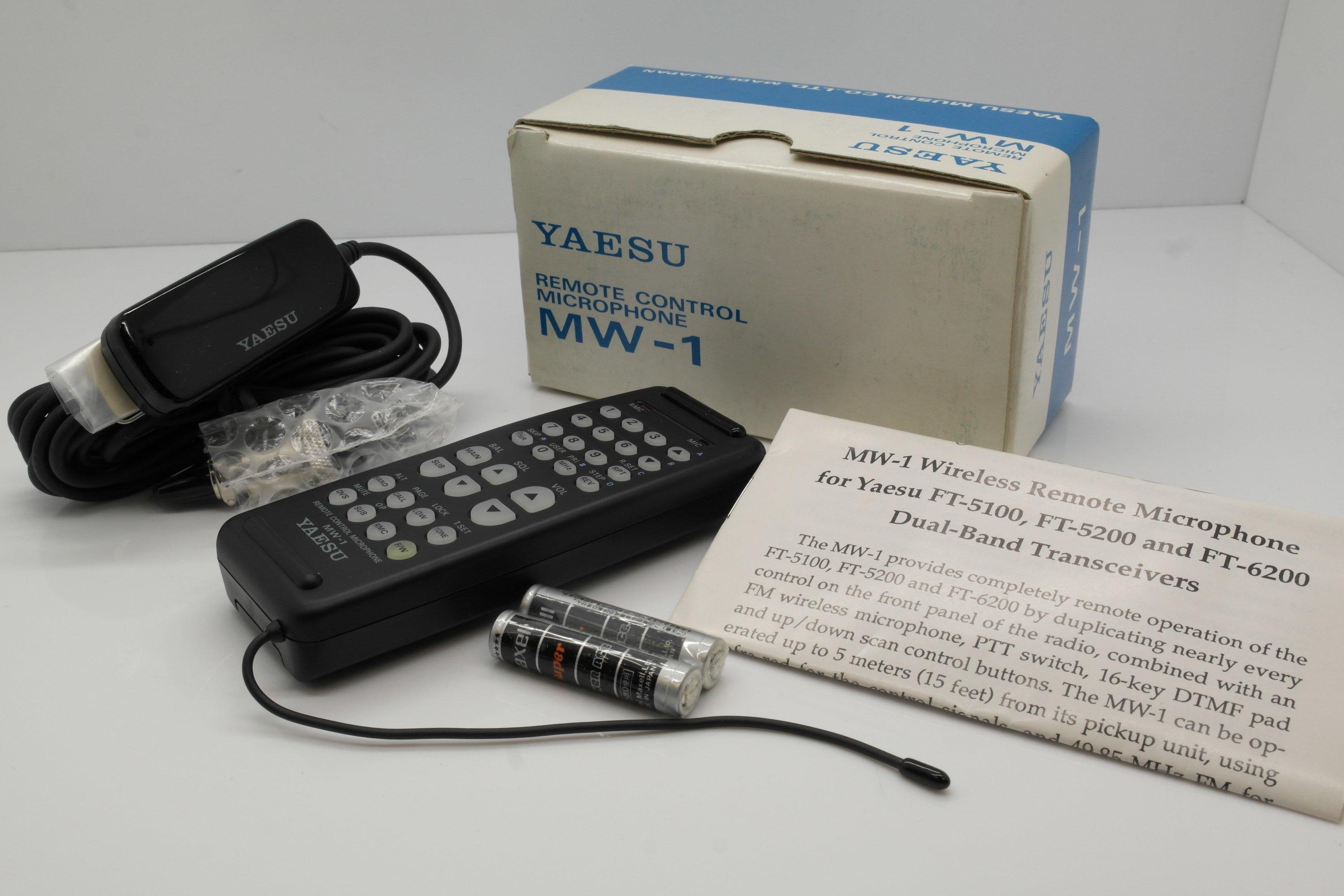 Second Hand Yaesu MW-1 Remote Control Mic - radioworld