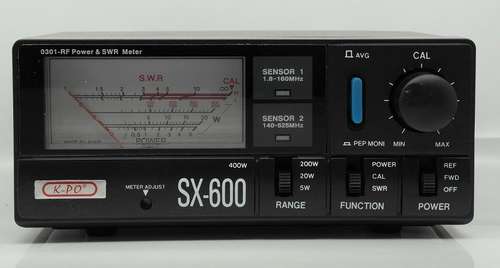 K-po sx-600n swr,power meter 1.8,160 mhz 140-525 mhz