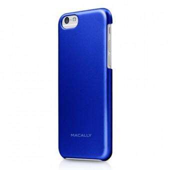 Macally case iphone 6 alumsnap blue metallic