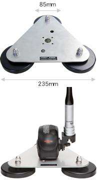 Diamond k3000 strong three-point magnet antenna base