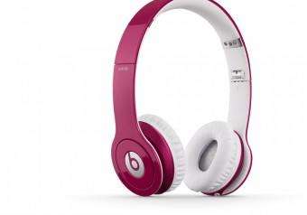 Beats headphone wired iphone ipod solo hd pink and white