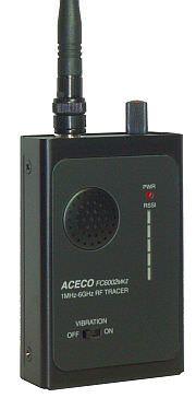 FC-6002 Mk2 is a portable RF tracer and bug hunter