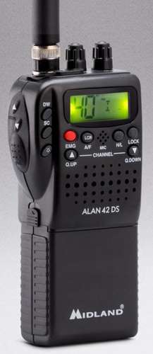 Midland alan 42 ds multi multi channel cb handheld