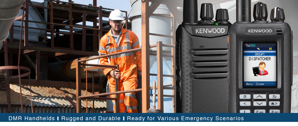 Did you know Kenwood are moving into Handheld DMR VHF UHF Transceivers