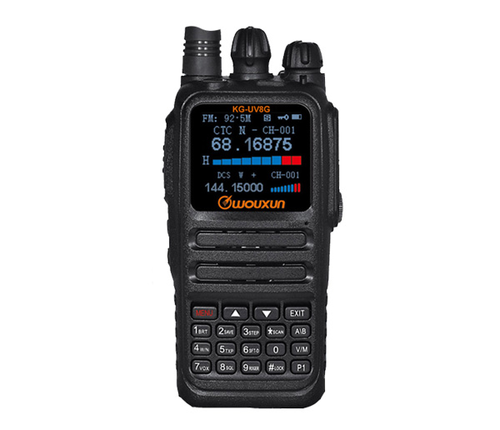 Wouxun kg-uv8g 2m and 4m 144,70mhz handheld transceiver pro pack