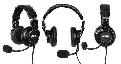 Heil proset elite ic headset for icom ham radio transceivers - ad-1 adaptor required.
