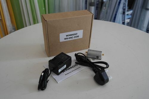 Second hand winradio wr-dnc-3500 frequency downconverter for  wr-g305i, wr-g305e, wr-g315i and wr-g315e receivers
