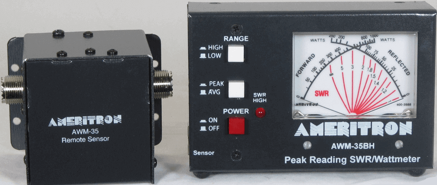 Ameritron's AWM-35B is a mobile SWR and power meter