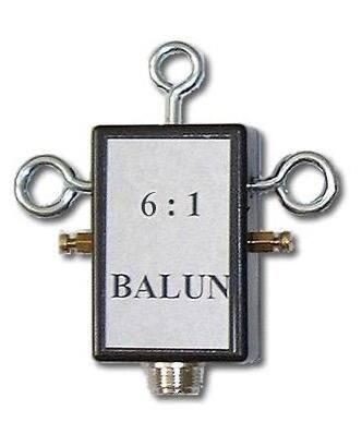 6:1 balun, 3 - 30 mhz 400w input