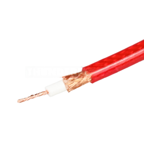 RG Mini 8 Super XX Coaxial Cable Red RADIOWORLD