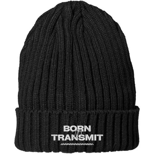 Born to Transmit Embroidered Beanie Radioworld UK