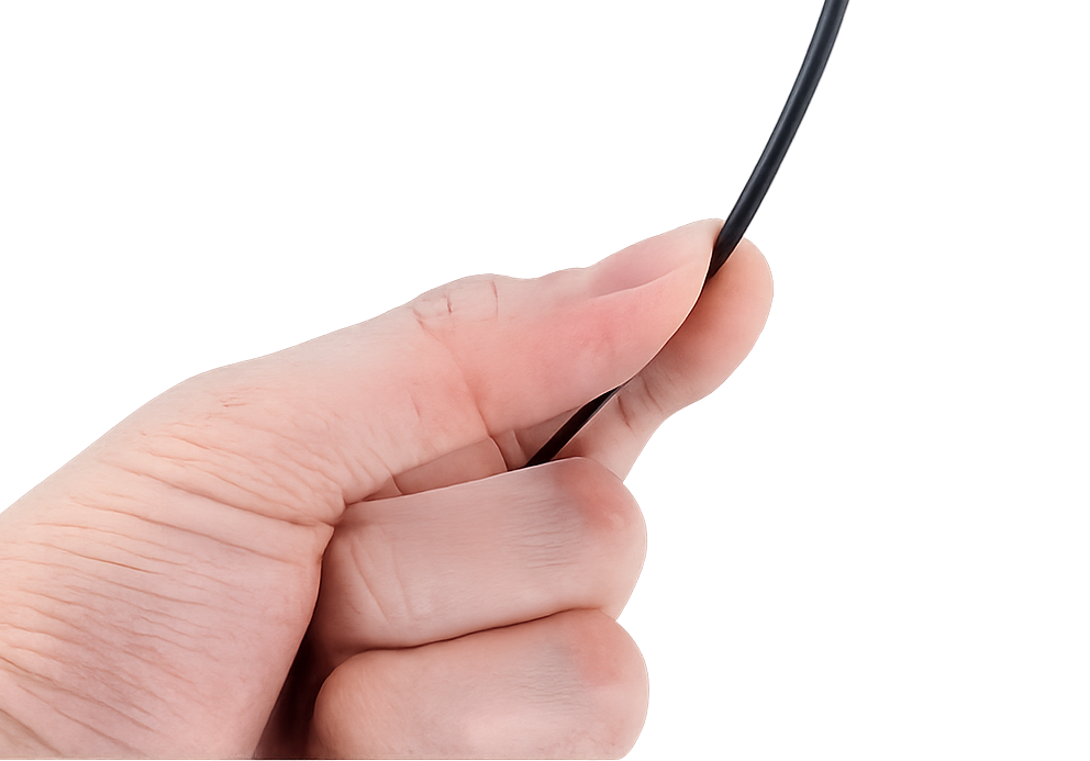 Rg-174 50 ohm coax cable military spec very thin diameter - per meter.