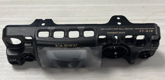 Yaesu RA6199400 Replacement Front Plastic Fascia Panel is a genuine spare part designed specifically for the FT‑818 transceiver.
