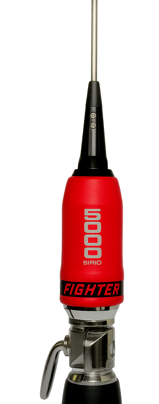 Sirio Fighter P‑5000 Red Limited Edition CB Antenna with RG58 Coax – Radioworld UK