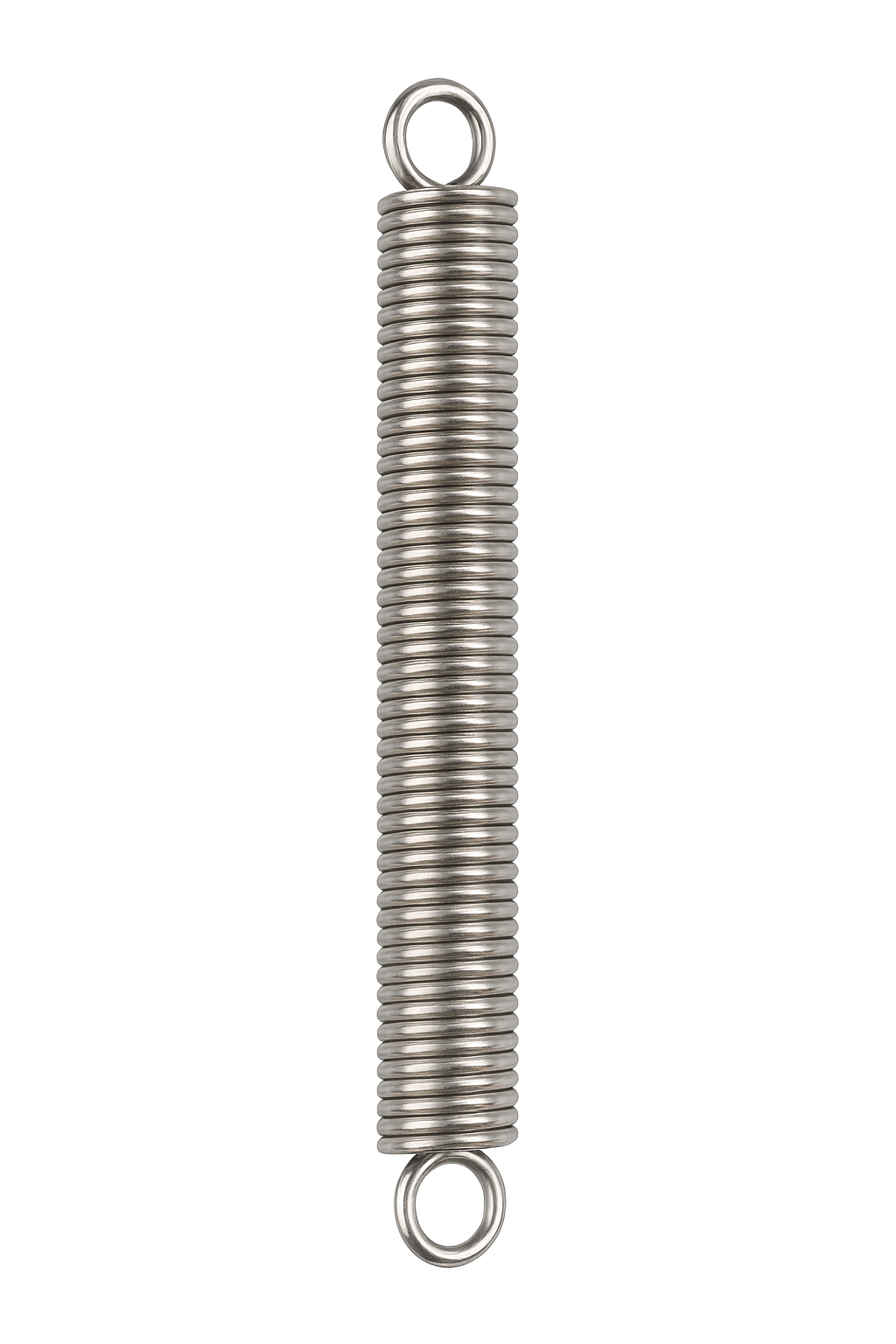Stainless steel tension spring with hooks for G5RV antenna support