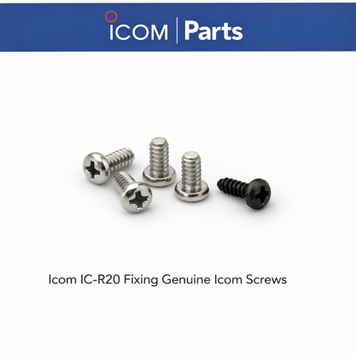 Icom ic-r20 fixing genuine icom screws part 2