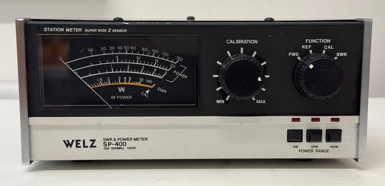 Second Hand Welz SP‑400 VHF UHF Meter – Radioworld UK
