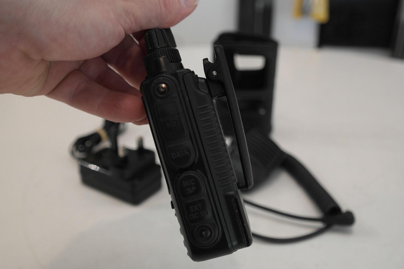 Yaesu FT3DE used condition handheld radio casing