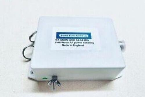 9:1 UNUN 1kW 1.8-54MHz for Long Wire Antennas Ham Radio