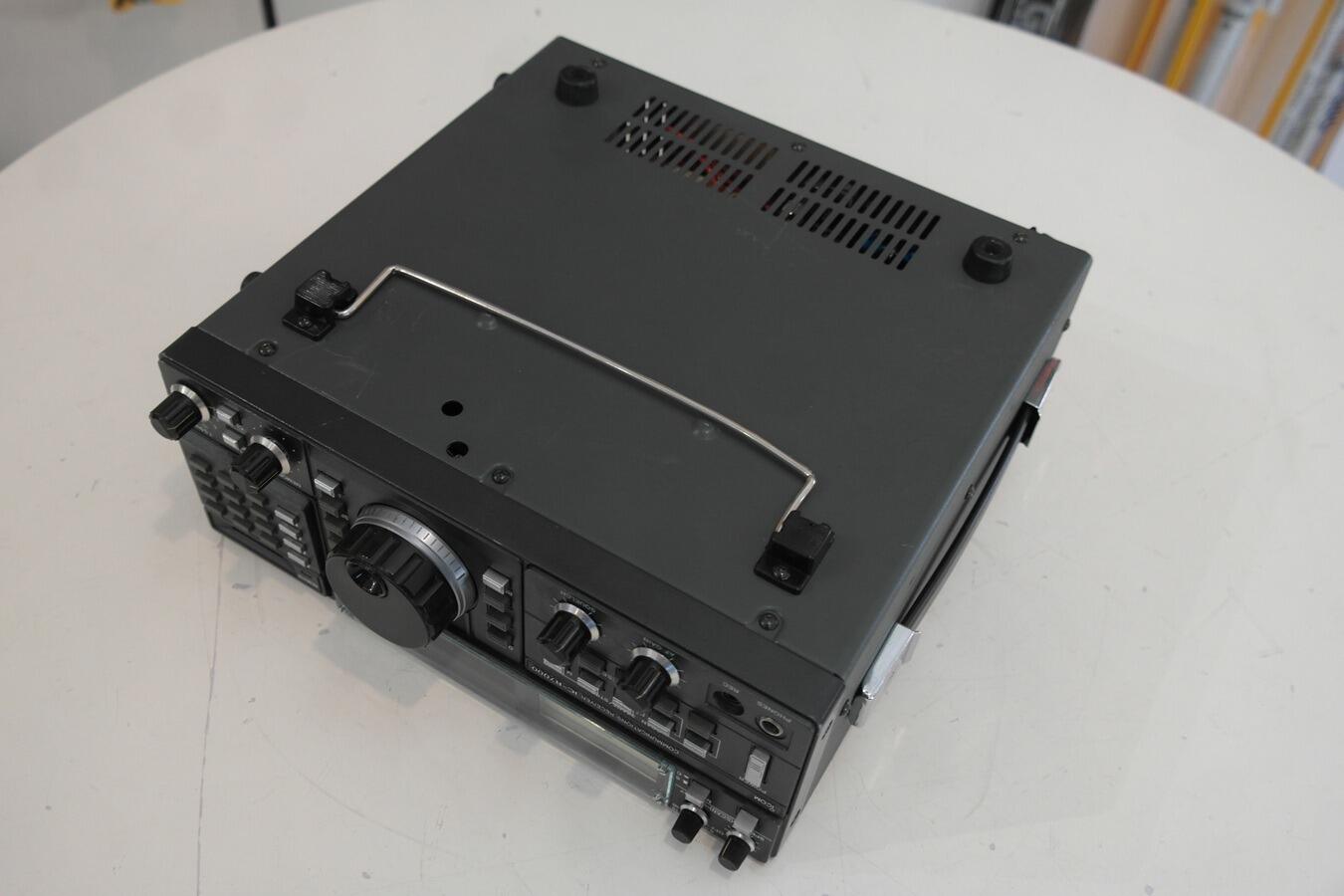 Icom IC-R7000 installed in monitoring station setup