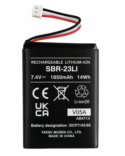Yaesu Standard Horizon SBR-23LI Li-ion Battery for HX-210 Radio
