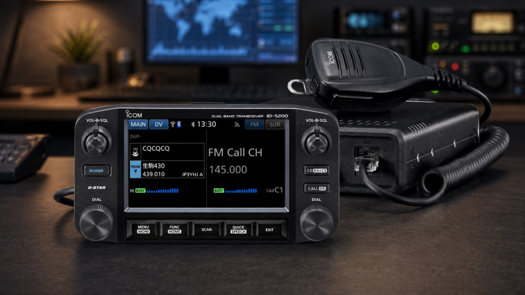 Icom ID‑5200 – The Modern Dual‑Band Mobile for Digital Operators