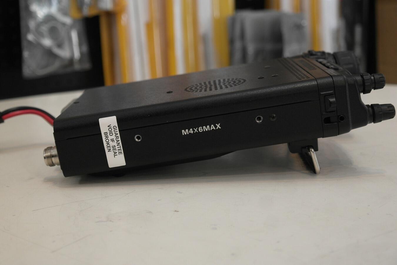 Yaesu FT-857D rear antenna power and accessory connections