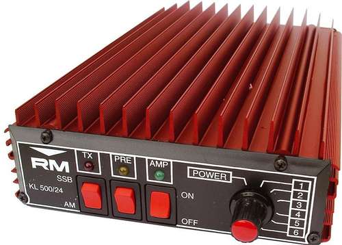 RM mod.500 amplifier 24 volts