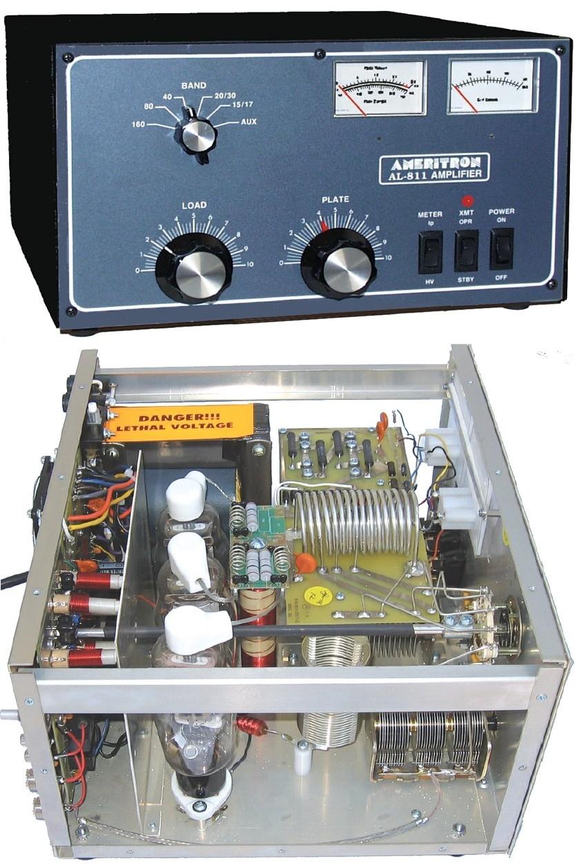 Ameritron AL-811XCE is a 600W HF linear amplifier.