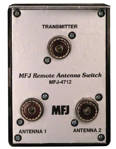 Mfj-4712, 2-position remote antenna switch 1.8 - 150mhz.