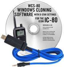 Icom ic-80 programming software and usb-29a cable