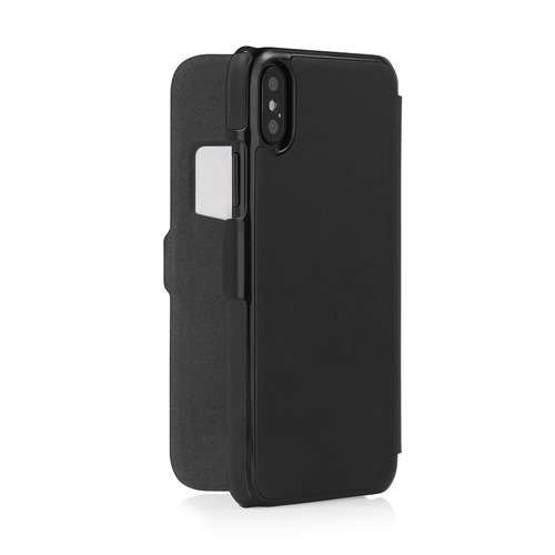Pipetto iphone x slim wallet - jet black