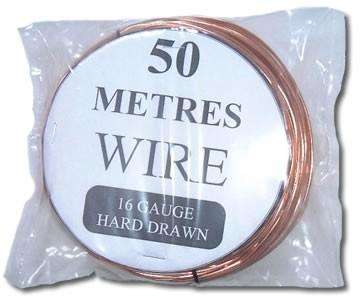 Hard drawn copper wire 50m roll