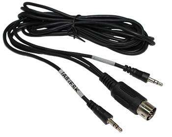 West mountain radio fixed level audio + fsk for icom din-8