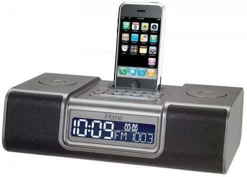 Ihome ip9gre dual alarm clock radio for ipod and iphone