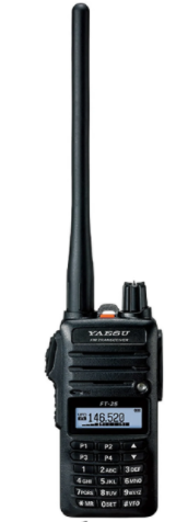 Yaesu FT-25E VHF 5W FM Handheld Transceiver