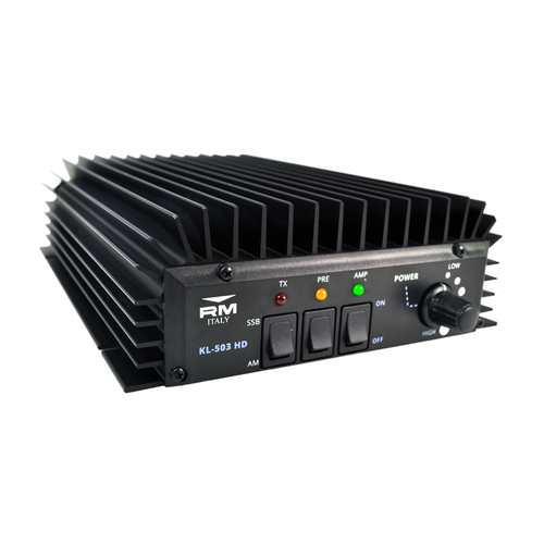 Rm kl503hd 25 - 30 mhz mobile amplifier including pre-amplifier.