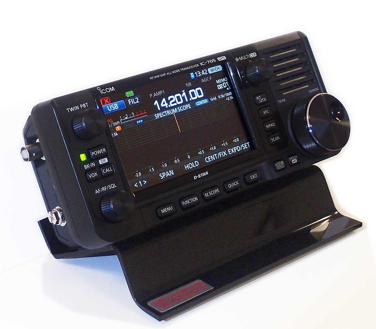 Icom IC 705 Desk Stand At Radioworld UK