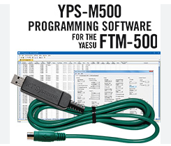 Yps-m500 programming software and usb-77 cable for the yaesu ftm-500d