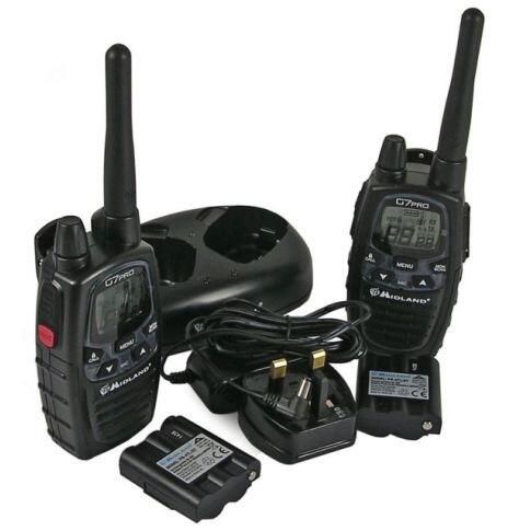 Image of MIDLAND G7PRO TWIN PACK PMR 446/LPD 2 WAY RADIOS