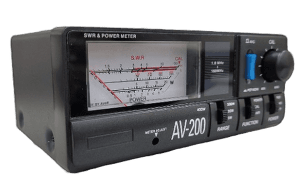 Sharman AV-200 is a VSWR power meter frequency range of 1.8-160MHz