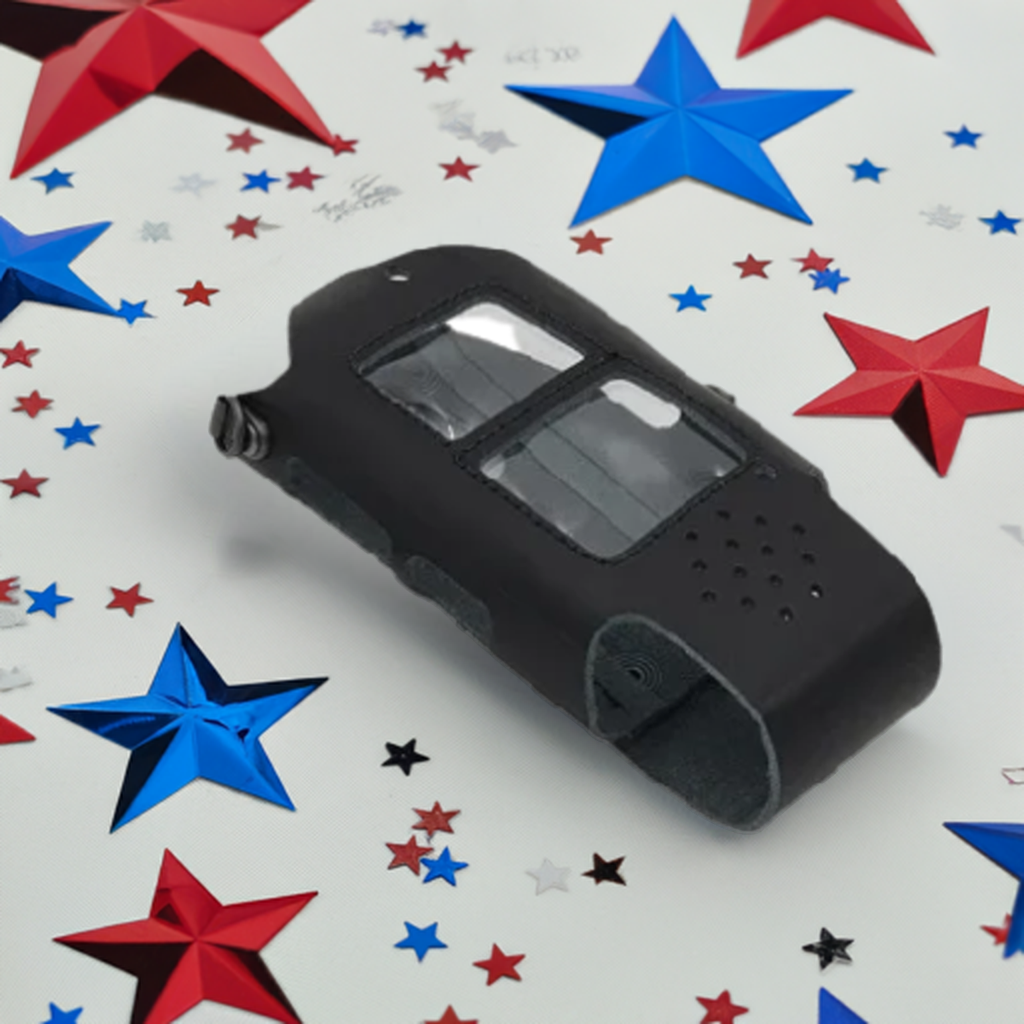 President randy iii hard leather case - 1