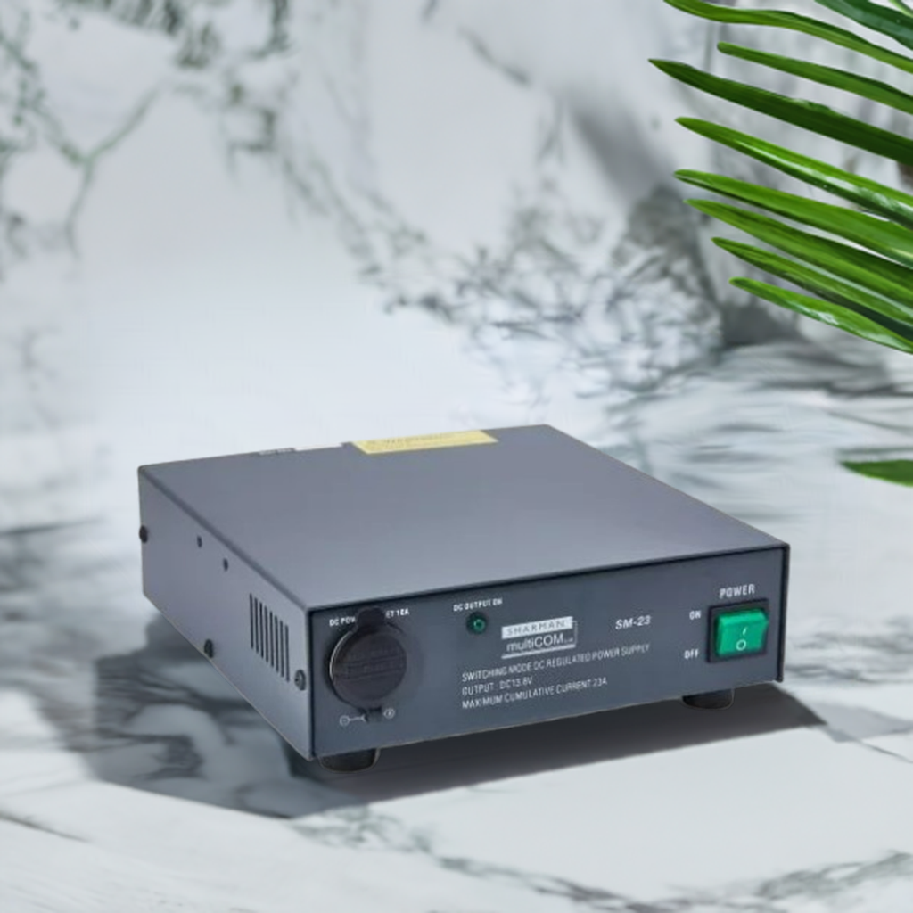Compact switch mode power supply with cigar socket – SM-23 model