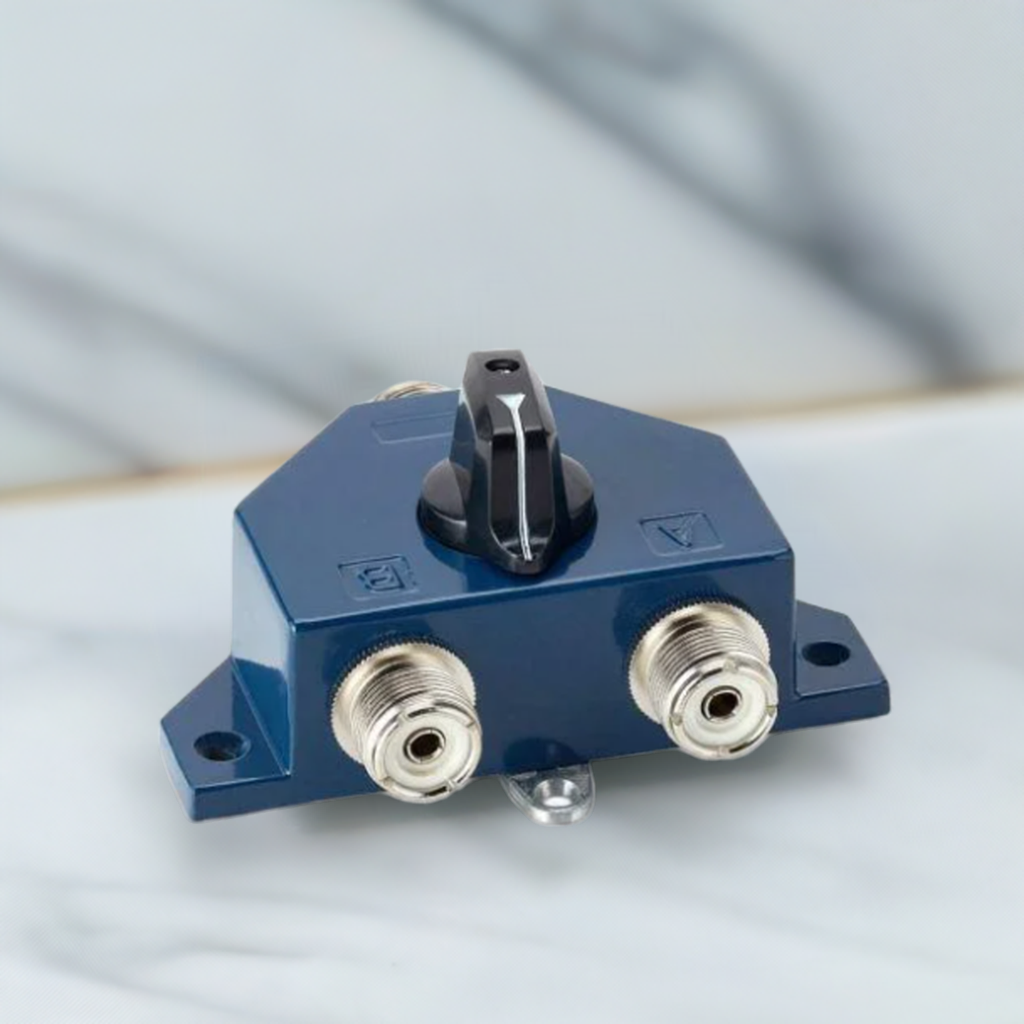 CS201 2-way SO239 coax switch switch's frequency range is 0-1000 MHz